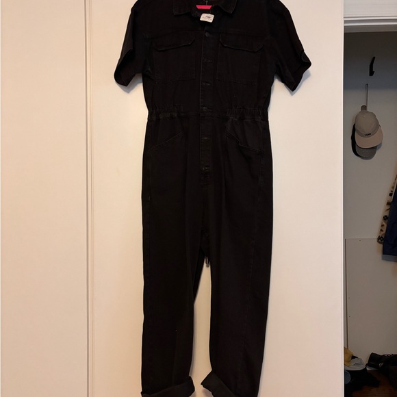 Free People Marci Denim Jumpsuit - Picture 5 of 6